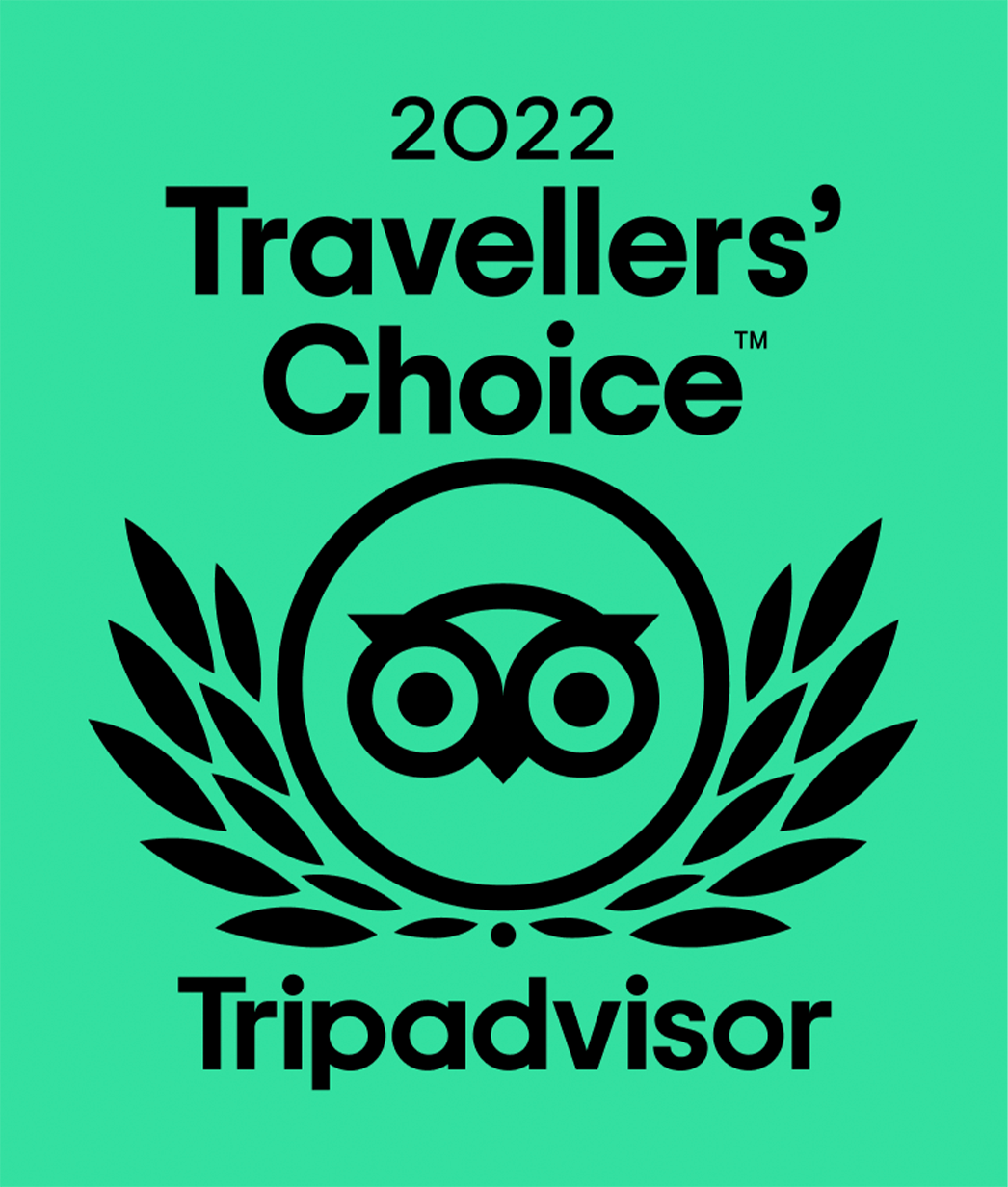 Tripadvisor Travellers' Choice 2022.